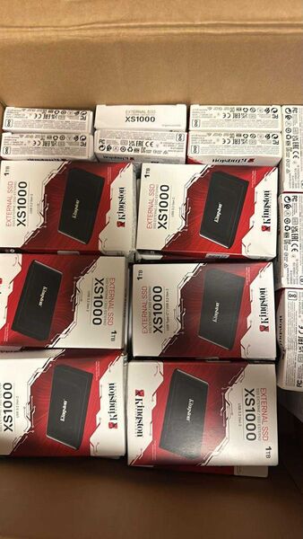 新品未開封 Kingston 外付け SSD XS1000 1TB USB3.2 20個セット