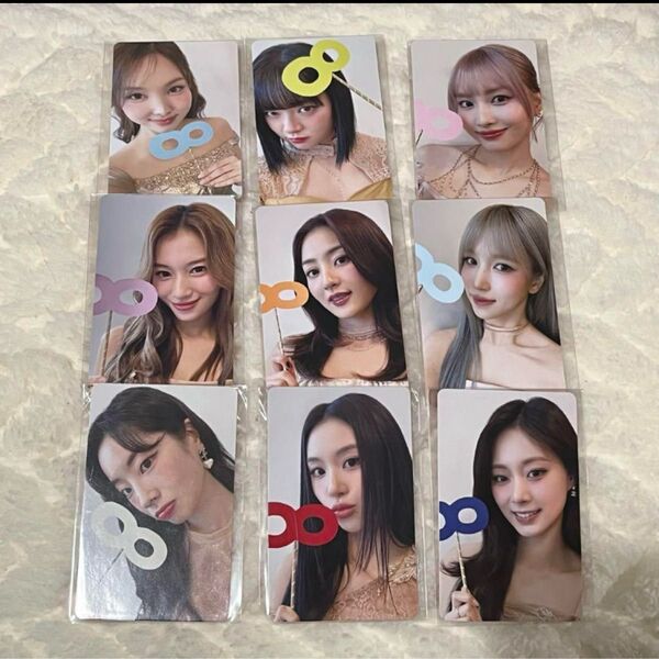 TWICE 2025 ポップアップストア オフラインくじ トレカ 全9種セット