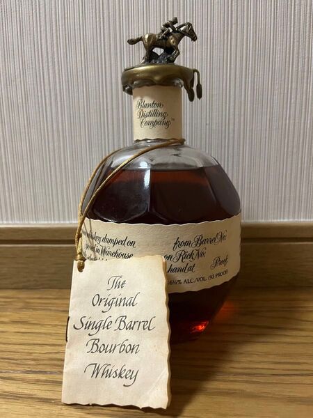 ブラントン シングルバレル・Blanton's SINGLE BARREL・オールドボトル・バーボン ウイスキー
