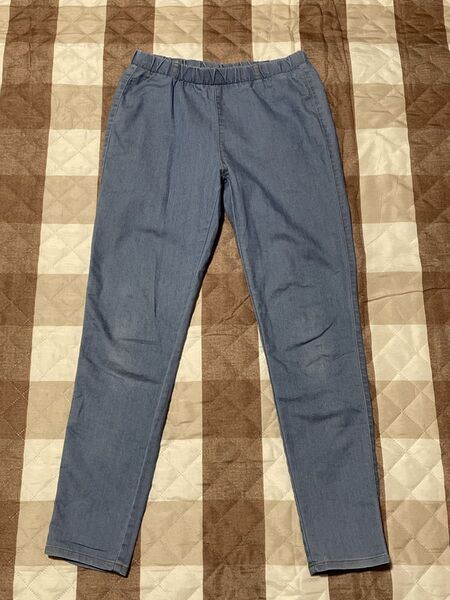 GU ブルーパンツ Lサイズ デニムパンツ