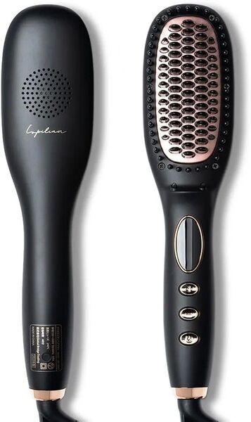 ★新品未使用★ヒートブラシ ヘアアイロン ルピリーナ プラズマイオン とかすだけ
