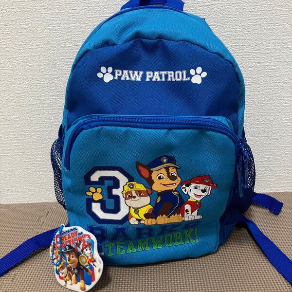 ベビーキッズ パウパトロールブルーリュック チェイス マーシャル ラブル マイティパウパトロールキーホルダー 子ども バックパック