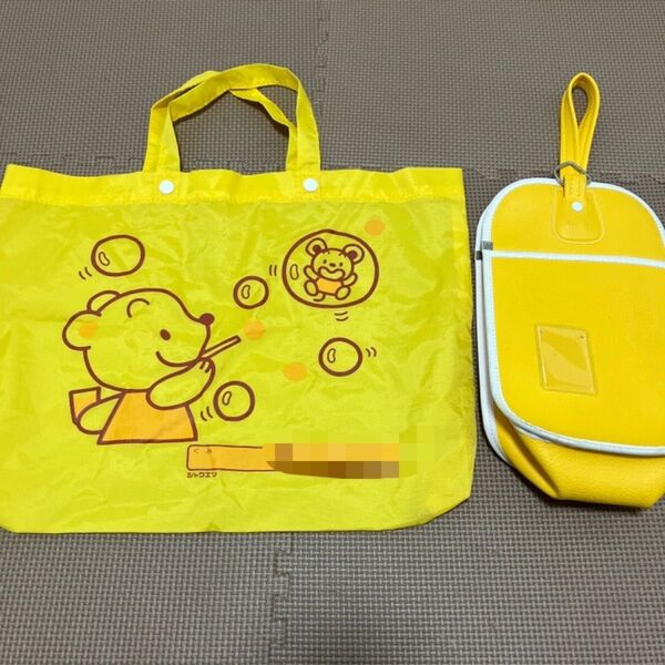 ジャクエツ 幼稚園 保育園 ナイロンバッグ&上靴入れ 保育所認可無認可お預かり トートバッグ エコバッグ