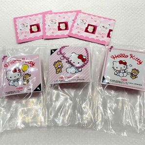 QBBチーズ ハローキティ ミニチュアチャーム 3点セット キティちゃん