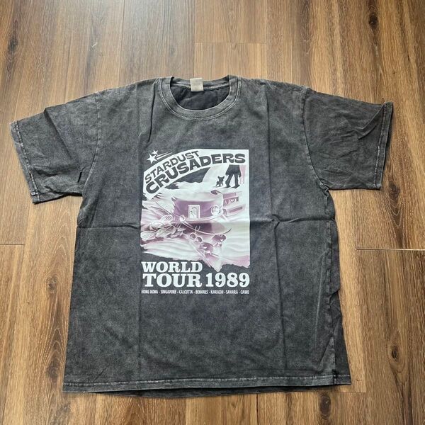 ジョジョの奇妙な冒険 空条承太郎 Tシャツ jojo tee 3部 岸辺露伴 スターダストクルセイダーズ