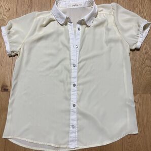 ページボーイ パフスリーブブラウス レディース