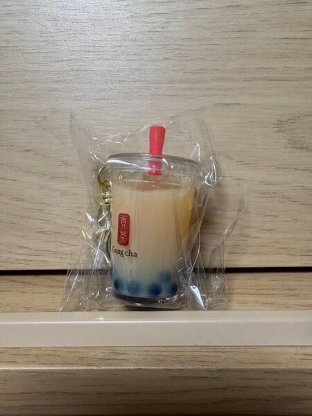 ゴンチャ 立体キーホルダー パールミルクティー ノベルティ 貢茶 タピオカ