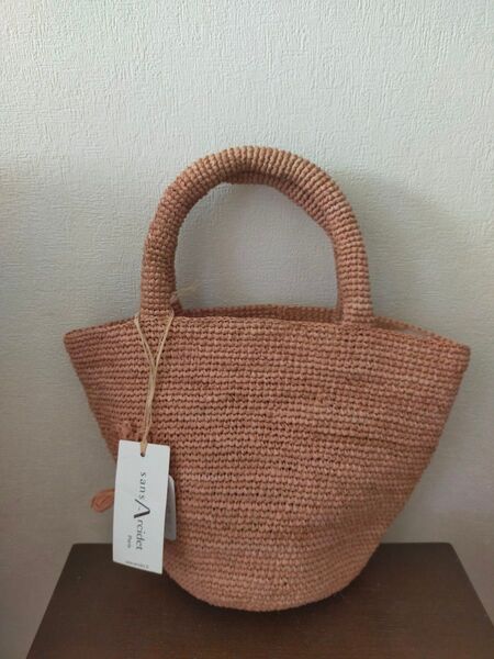 【新品】サンアルシデ SansArcidet KAPITY BAG かごバッグS