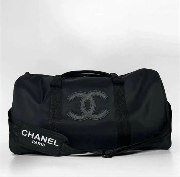 【新品未使用】CHANEL シャネル ボストンバッグ ノベルティ 2way ジム 旅行 非売品 2泊 大容量 メンズ レディース