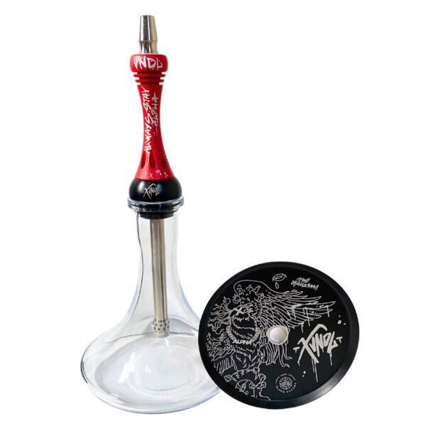 【新品未使用】アルファフーカ モデル エックス VNDL ジェット レッドマット シーシャ本体 限定版 ストリートアート