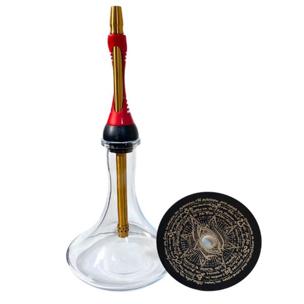 【新品未使用】Alpha Hookah model S Rose Flour ローズフルール ピンク系 赤 シーシャ本体 パイプ
