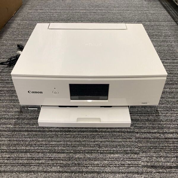 ☆Canon/PIXUS/インクジェットプリンター/インクジェット複合機/ホワイト/TS8230/美品/お得/動作確認済