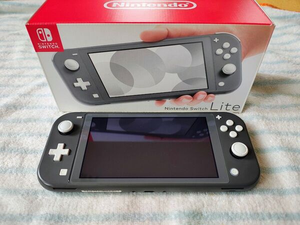 Nintendo Switch Lite グレー 箱付き