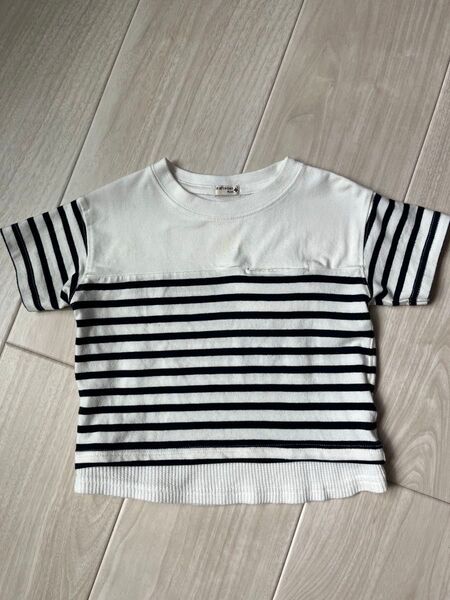 バースデイ ボーダー半袖 カットソー Tシャツ