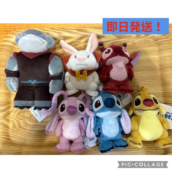 ♪ 最終値下げ中♪スタンディーズ ぬいぐるみ 6体セット Disney stanDs リロ&スティッチ コンプリート