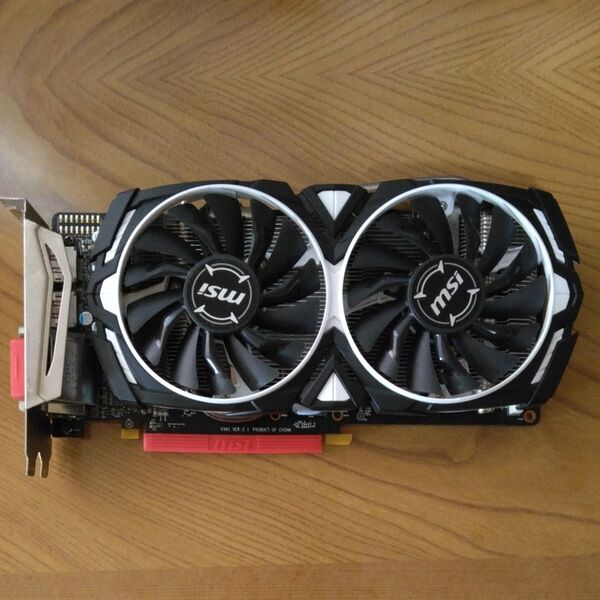 【中古】MSI Radeon RX570 ARMOR 4G OC