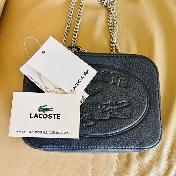 正規品 LACOSTE ラコステ チェーンバッグ ショルダーバッグ ポーチ