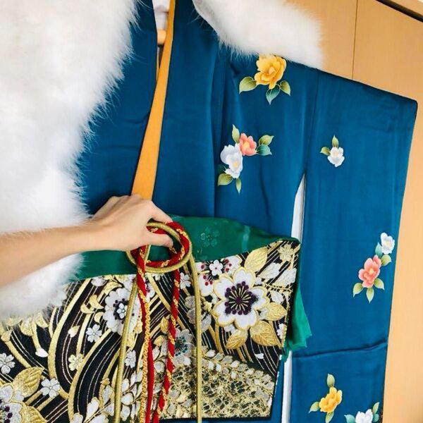 松坂屋誂え お振袖17点セット 呉服店購入 振袖セット 成人式