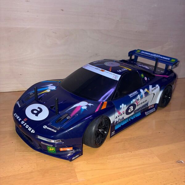 タミヤ1/8エンジンカー TGR 未使用ボディー付き サーボ付き O.S15CV-Rエンジン付き