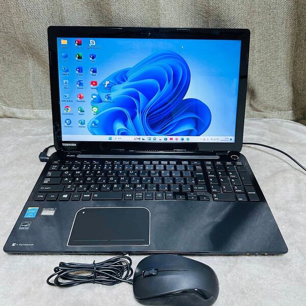 S62 TOSHIBAノートパソコンi7メモリ8G高速SSD Windows11