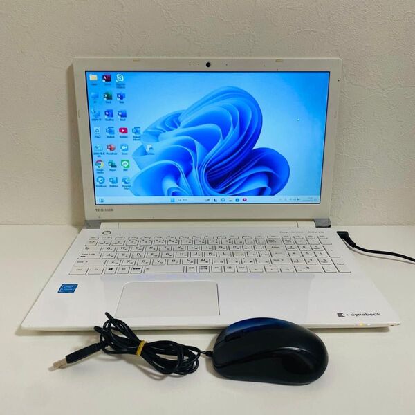 Y598 TOSHIBAノートパソコンWEBカメラSSDサクサクWindow11