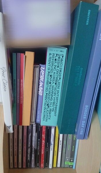 KPOP SEVENTEEN BTS ENHYPEN TXT アルバム 買取 バラ売り