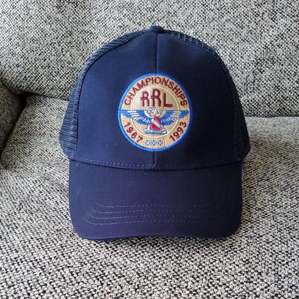 DOUBLE RL メッシュキャップ RRL Factory seal 野球帽子 キャップ