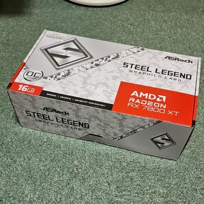 ASRock Radeon 7800XT Steel Legend 16G OC 納品書あり