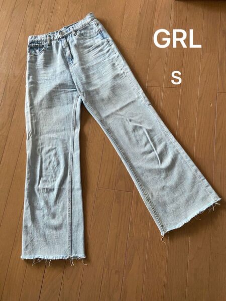 GRL レディース ボトムス デニムパンツ 古着 ジーンズ S
