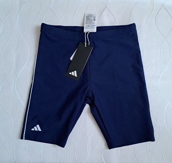【新品未使用 】adidas 男の子 スクール水着 水泳 ネイビー サイズ 150