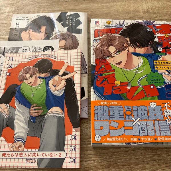 俺たちは恋人に向いていない2 リーフレット付き 小冊子付き