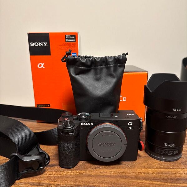 SONY α7cii SEL55F18Z peak design セット