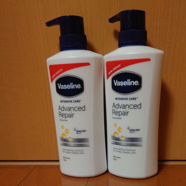 Vaseline アドバンスドリペア ボディローション 無香料 350ml 2本セット