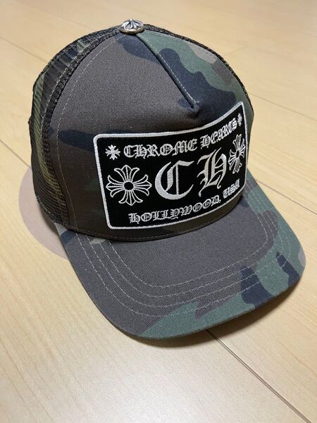 正規品 クロムハーツ トラッカー キャップ カモ