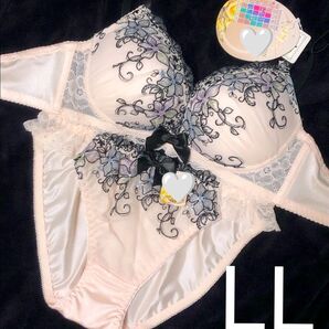 短期出品 B85 C80 C85 D75 D80 E75 レース ノンワイヤー LL 豪華 花柄