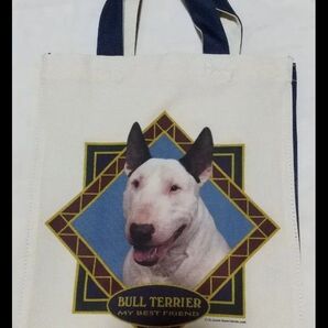 ブルテリアプリント トートバッグ