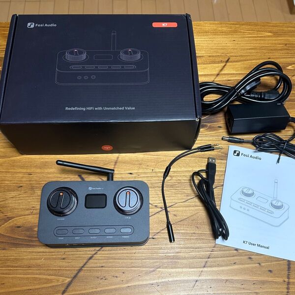 Fosi Audio K7 ヘッドホンアンプ