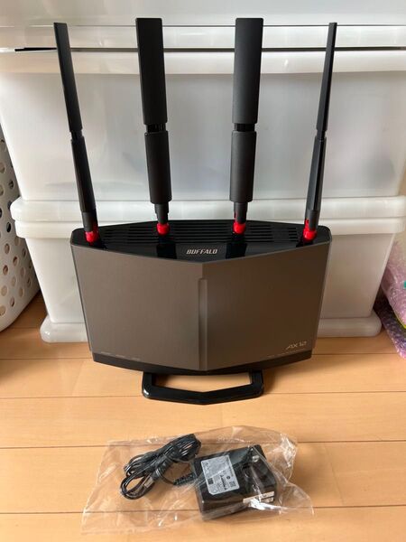 短期間使用 美品 バッファロー WXR-6000AX12S BUFFALO 無線LANルーター Wi-Fi6