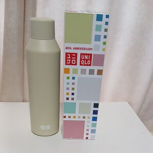 ユニクロ 40周年記念 ノベルティ ステンレスボトル 未使用