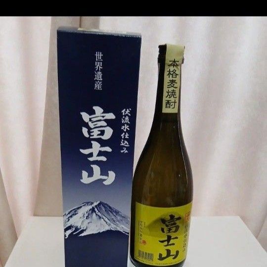 世界遺産 富士山 本格麦焼酎 720ml 未開封品