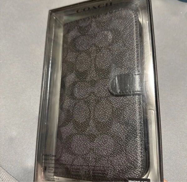 コーチ COACH 手帳型 iPhone14PLUS 新品!