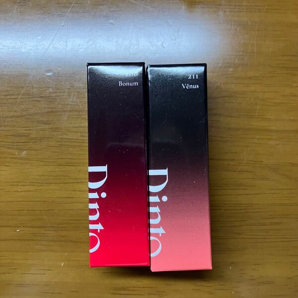 【未使用品】Dinto ディント ブラーグローイリップティント 208ボヌム211 ヴィーナス まとめ売り