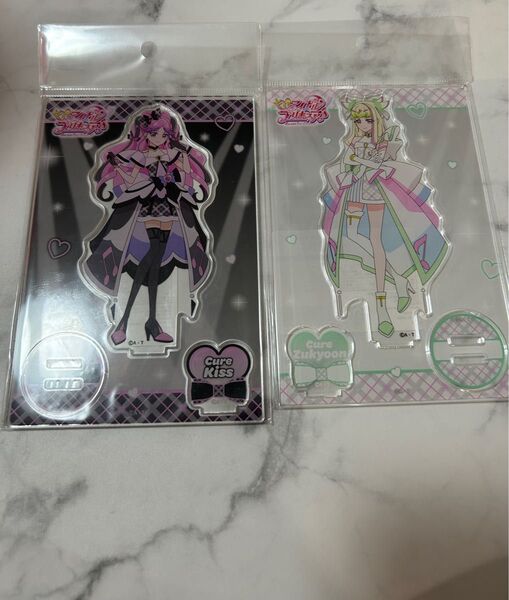 キミとアイドルプリキュア アクリルスタンド キュアキッス キュアズキューン プリキュアプリティストア メロロン プリルン