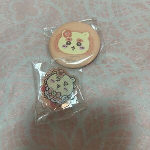 ちいかわ アクリルスタンド ナガノ アクスタ 缶バッジ シーサー