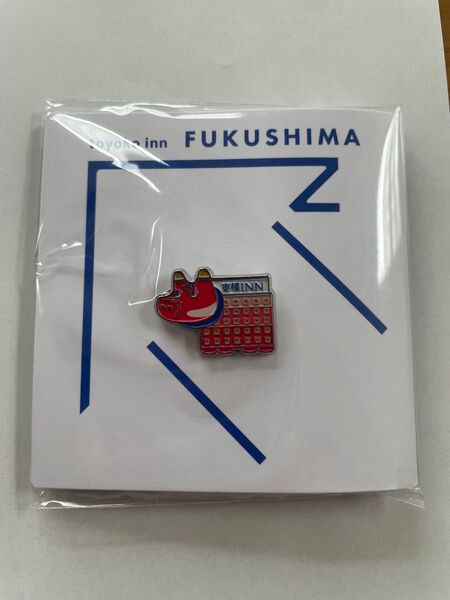 東横イン ご当地GENKIバッジ 福島県 ピンバッジ