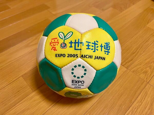 愛地球博 キッコロ モリゾー 記念サッカーボール 5号球 愛知万博 2005
