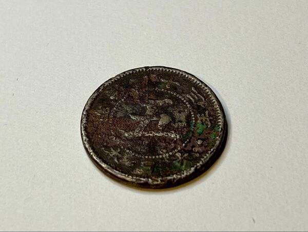菊5銭白銅貨 五銭 明治23年 硬貨 古銭 アンティークコイン