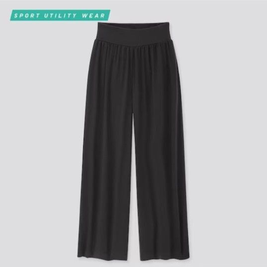 ユニクロ エアリズムワイドパンツ(丈標準62.5~64.5cm)XL