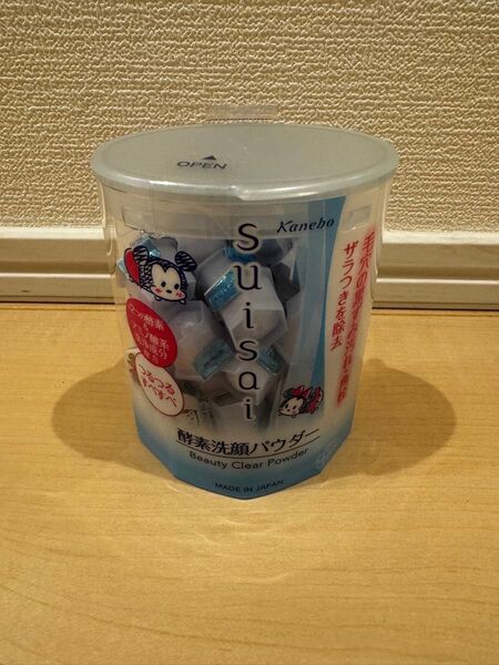 【新品未使用】カネボウ suisai スイサイ 酵素洗顔パウダー ツムツム ディズニー