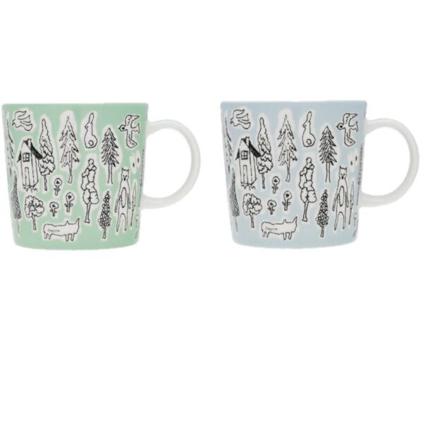 イッタラ ミナペルホネン forestlife マグカップ 2個セット 箱あり新品